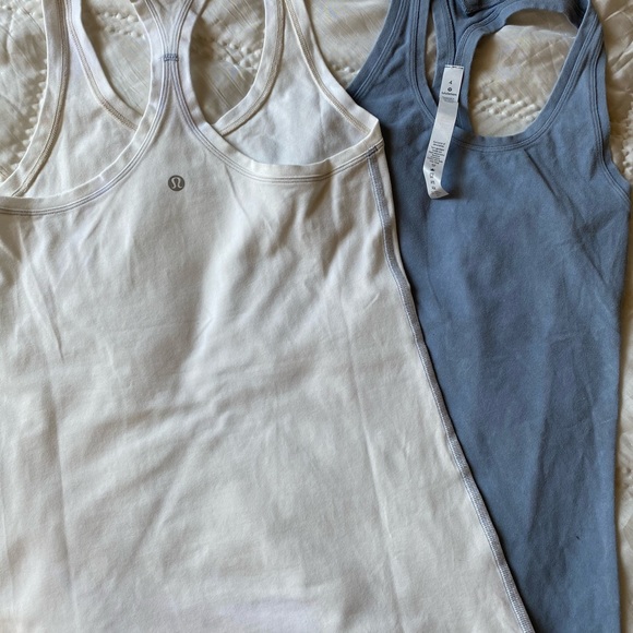 lululemon athletica Tops - Lululemon Racerback White NWOT